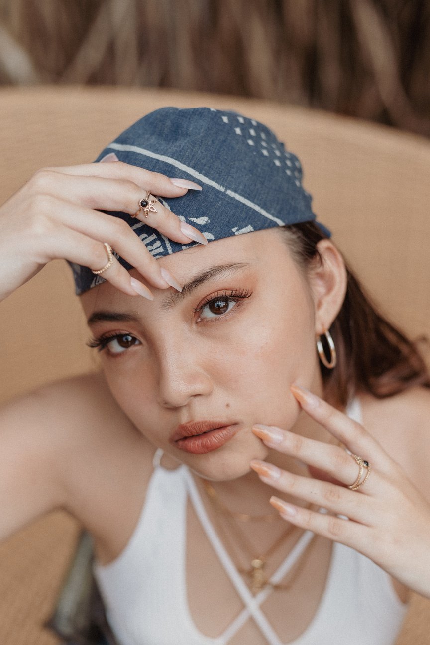 Portrait of Woman in Bandana